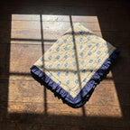 Maple Bloom 100% Cotton Reversible Handmade Artisanal Baby Blanket