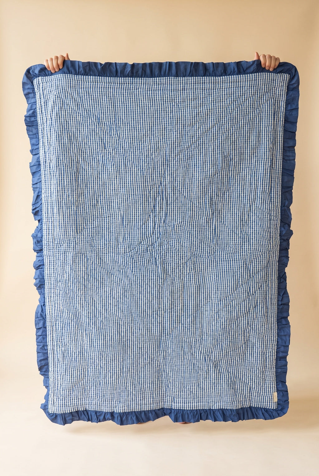 Maple Bloom 100% Cotton Reversible Handmade Artisanal Baby Blanket