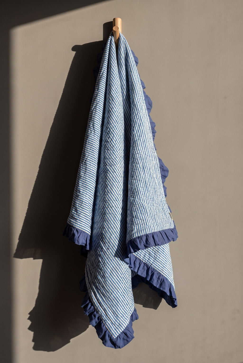 Maple Bloom 100% Cotton Reversible Handmade Artisanal Baby Blanket