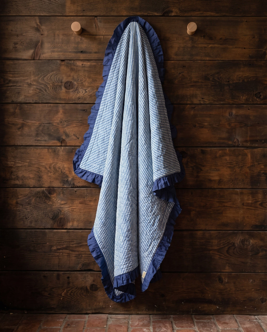 Maple Bloom 100% Cotton Reversible Handmade Artisanal Baby Blanket