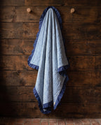 Maple Bloom 100% Cotton Reversible Handmade Artisanal Baby Blanket