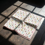 Rawr and Rest - 100% cotton, Reversible Hand Made Artisnal Baby Quilt