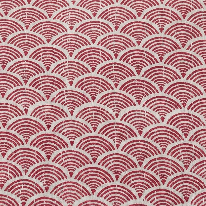Stone Terracotta Handmade Kantha Queen Bedspread