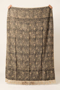 Terracotta Rhapsody Handmade Bagru Block Print Throw