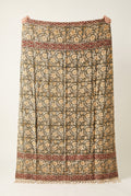 Midnight Indigo Handmade Bagru Block Print Throw