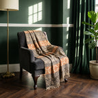 Terracotta Heritage Handmade Bagru Block Print Throw