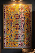 Fable Tide Reversible Luxury Vintage Suzani Kantha Throw