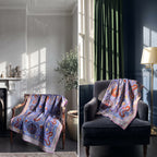Zen Passage Reversible Luxury Vintage Suzani Kantha Throw
