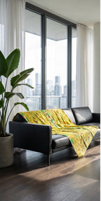 Meadow Reverie Reversible Luxury Vintage Suzani Kantha Throw