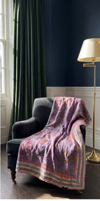 Open Sky Reversible Luxury Vintage Suzani Kantha Throw