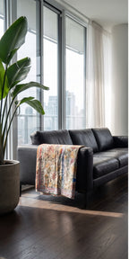 Rock Passage Reversible Luxury Vintage Suzani Kantha Throw