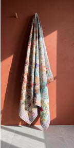 Rock Passage Reversible Luxury Vintage Suzani Kantha Throw
