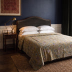 Silver Maple Handmade Kantha Queen Bedspread