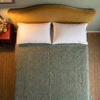 Prairie Smoke Handmade Kantha Queen Bedspread