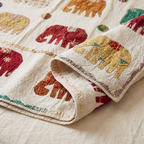 Elephant Grove Handmade Appliqué Queen Bedspread