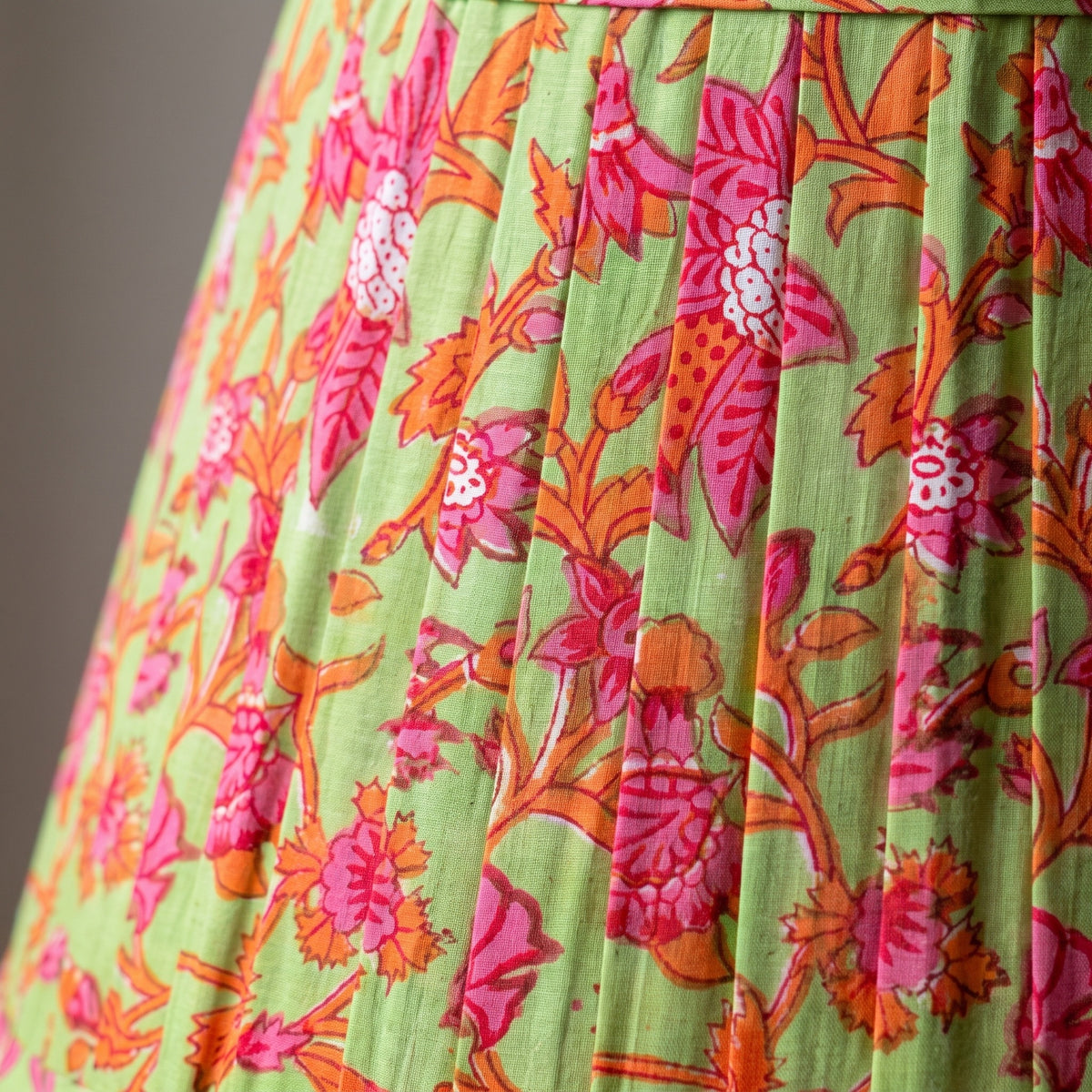 Willow Path Luxury Handmade Pleated Cotton UNO Lampshade