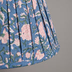 Whisper Mist Luxury Handmade Pleated Cotton UNO Lampshade