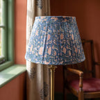 Whisper Mist Luxury Handmade Pleated Cotton UNO Lampshade