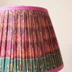 Wildflower Song Luxury Handmade Pleated Cotton UNO Lampshade