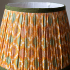 Moonlit Meadow Luxury Handmade Pleated Cotton UNO Lampshade