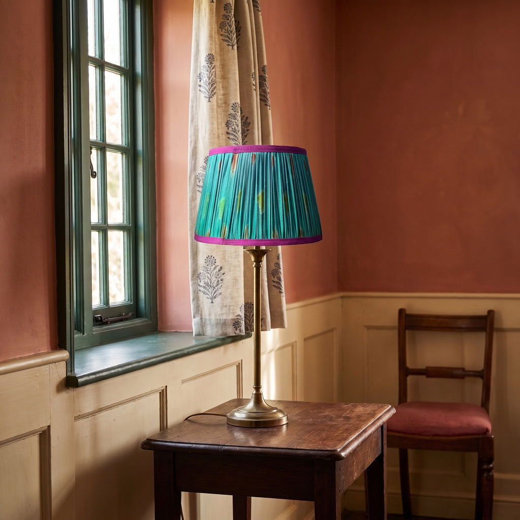 Meadowlark Luxury Handmade Pleated Cotton UNO Lampshade