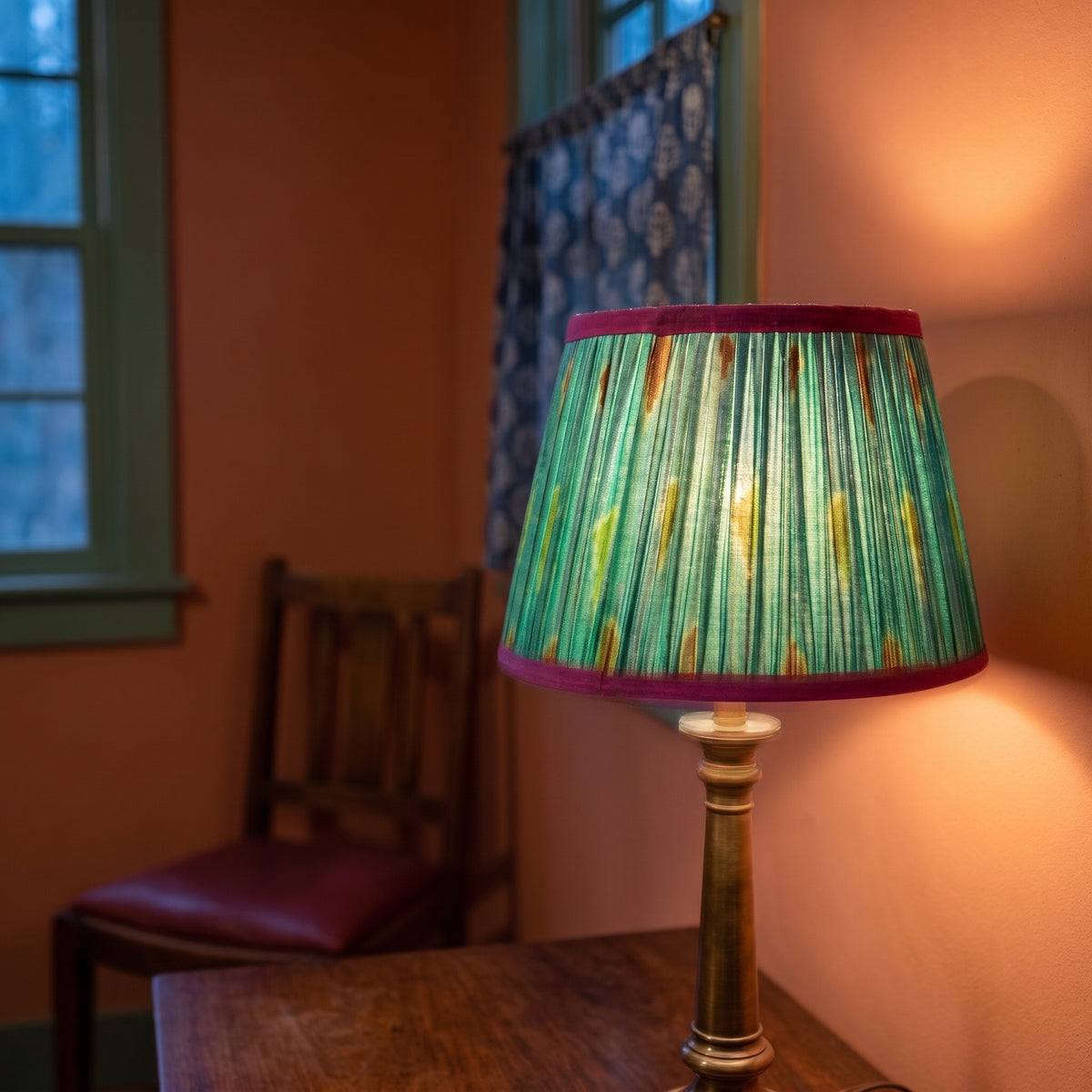 Meadowlark Luxury Handmade Pleated Cotton UNO Lampshade