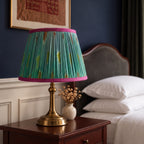 Meadowlark Luxury Handmade Pleated Cotton UNO Lampshade