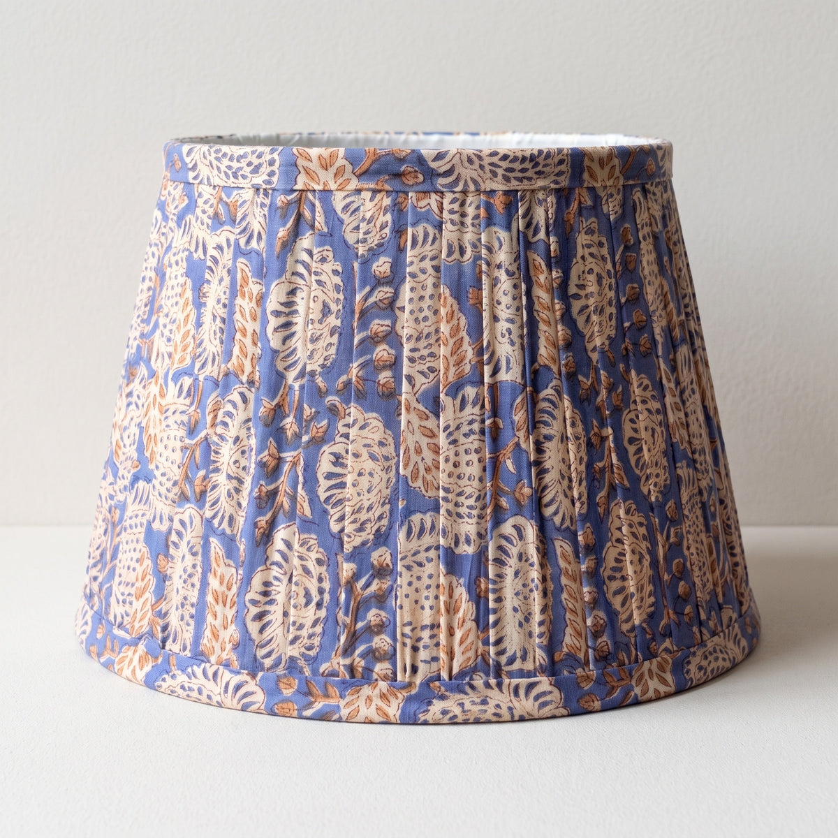 Forest Song Luxury Handmade Pleated Cotton UNO Lampshade