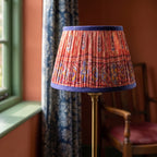 Garden Drift Luxury Handmade Pleated Cotton UNO Lampshade