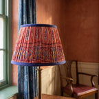 Garden Drift Luxury Handmade Pleated Cotton UNO Lampshade