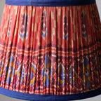 Garden Drift Luxury Handmade Pleated Cotton UNO Lampshade