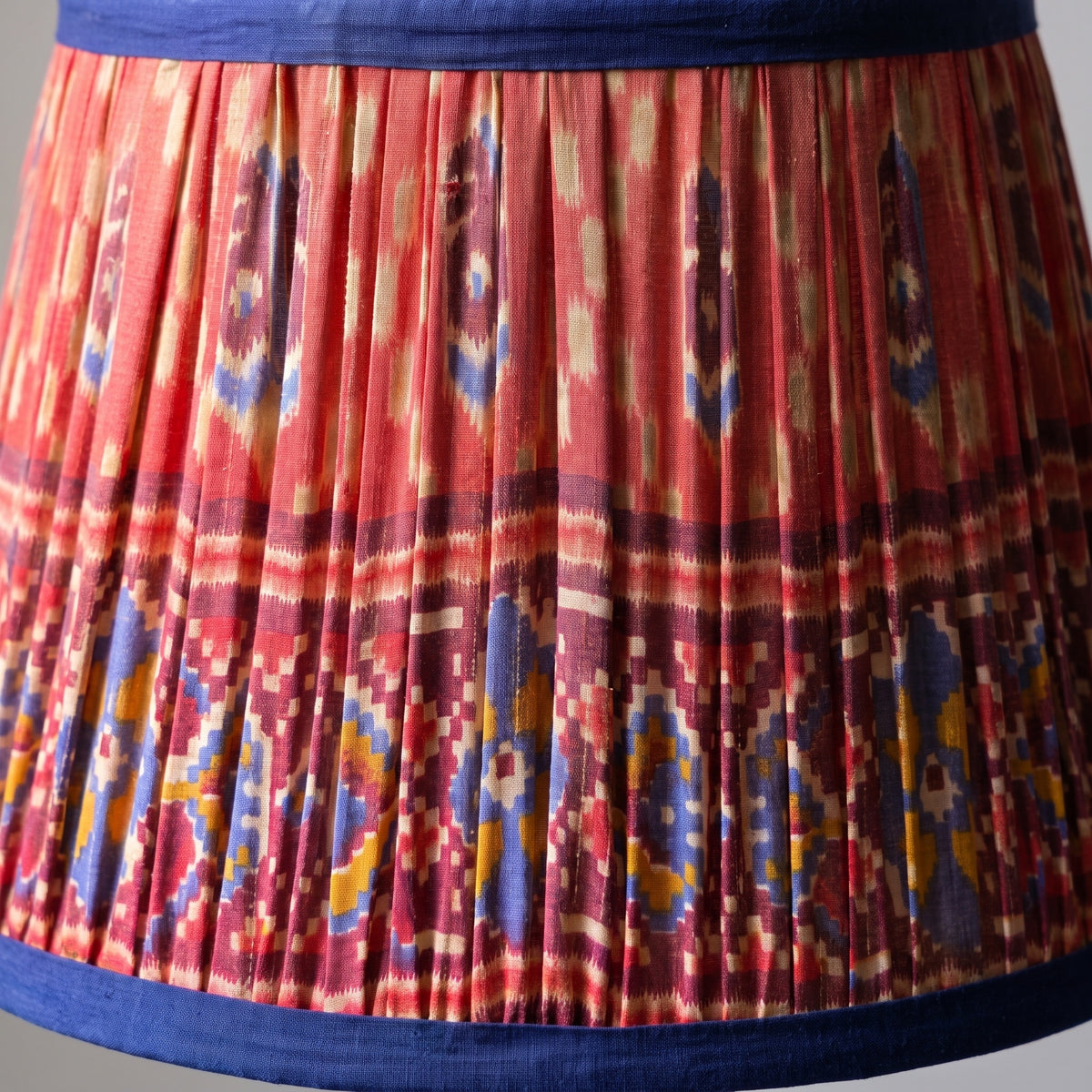 Garden Drift Luxury Handmade Pleated Cotton UNO Lampshade