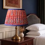 Garden Drift Luxury Handmade Pleated Cotton UNO Lampshade