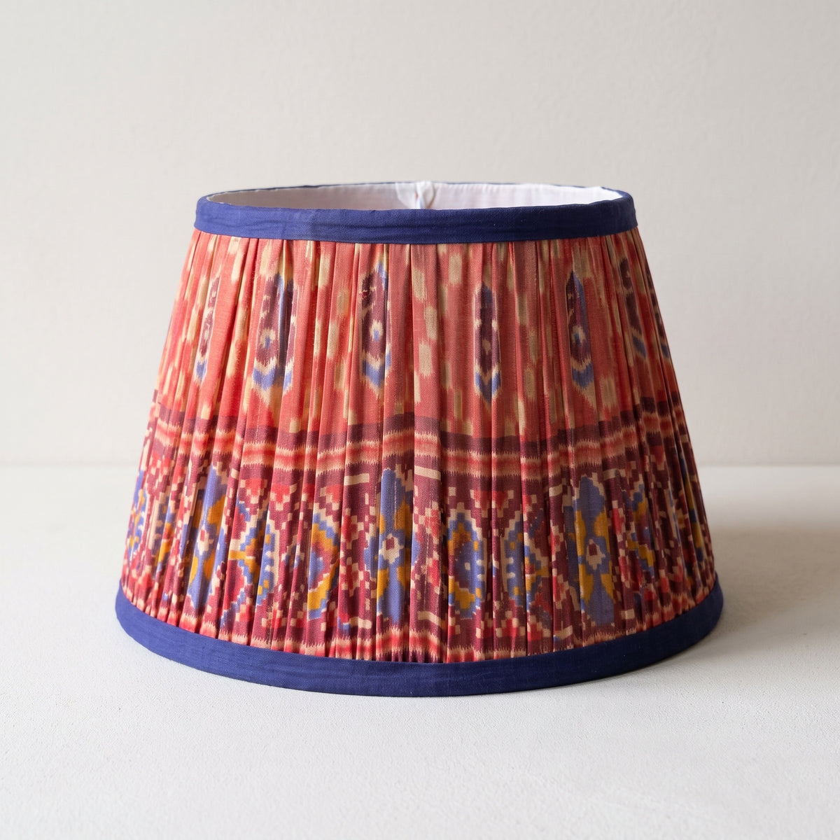 Garden Drift Luxury Handmade Pleated Cotton UNO Lampshade