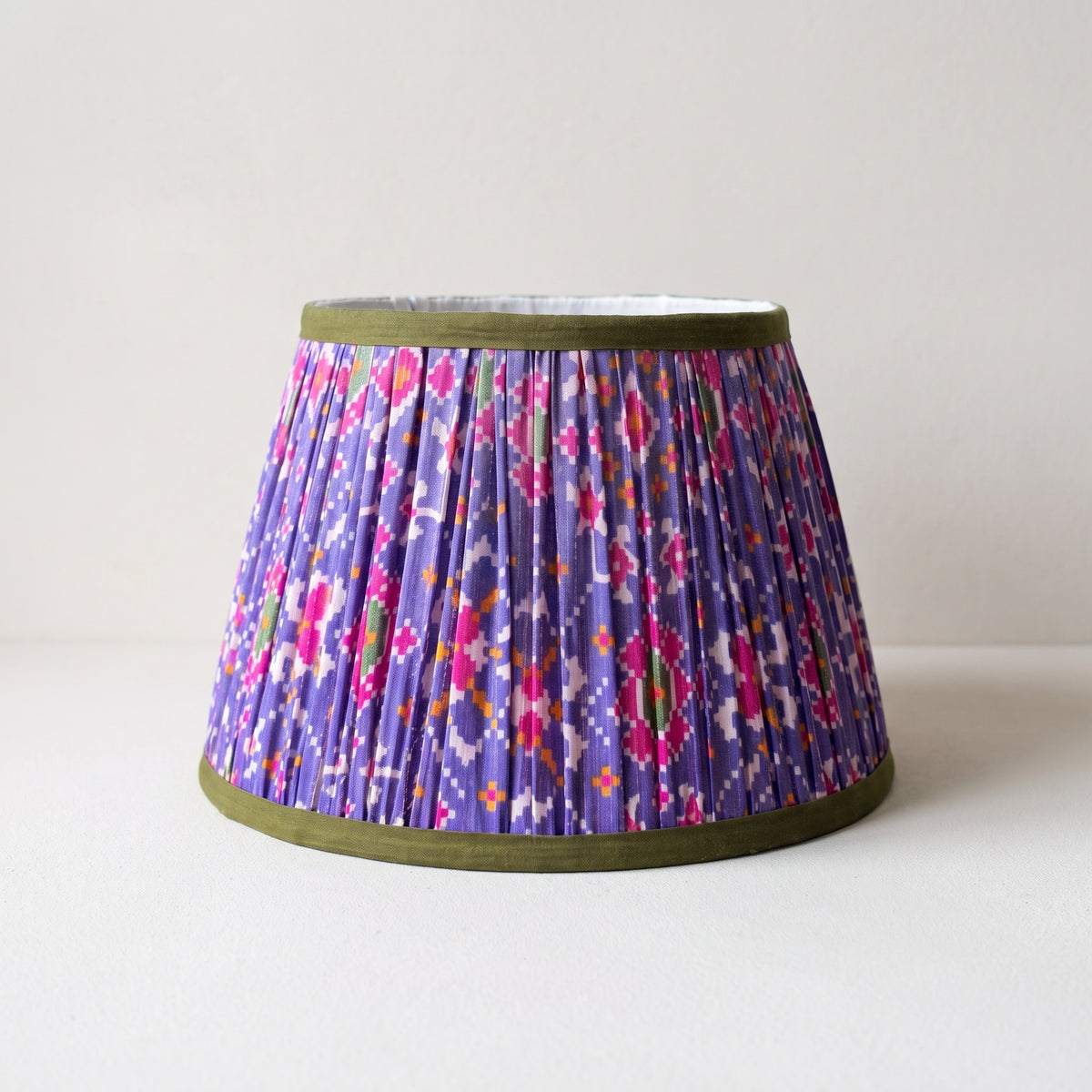 Maple Whisper Luxury Handmade Pleated Cotton UNO Lampshade