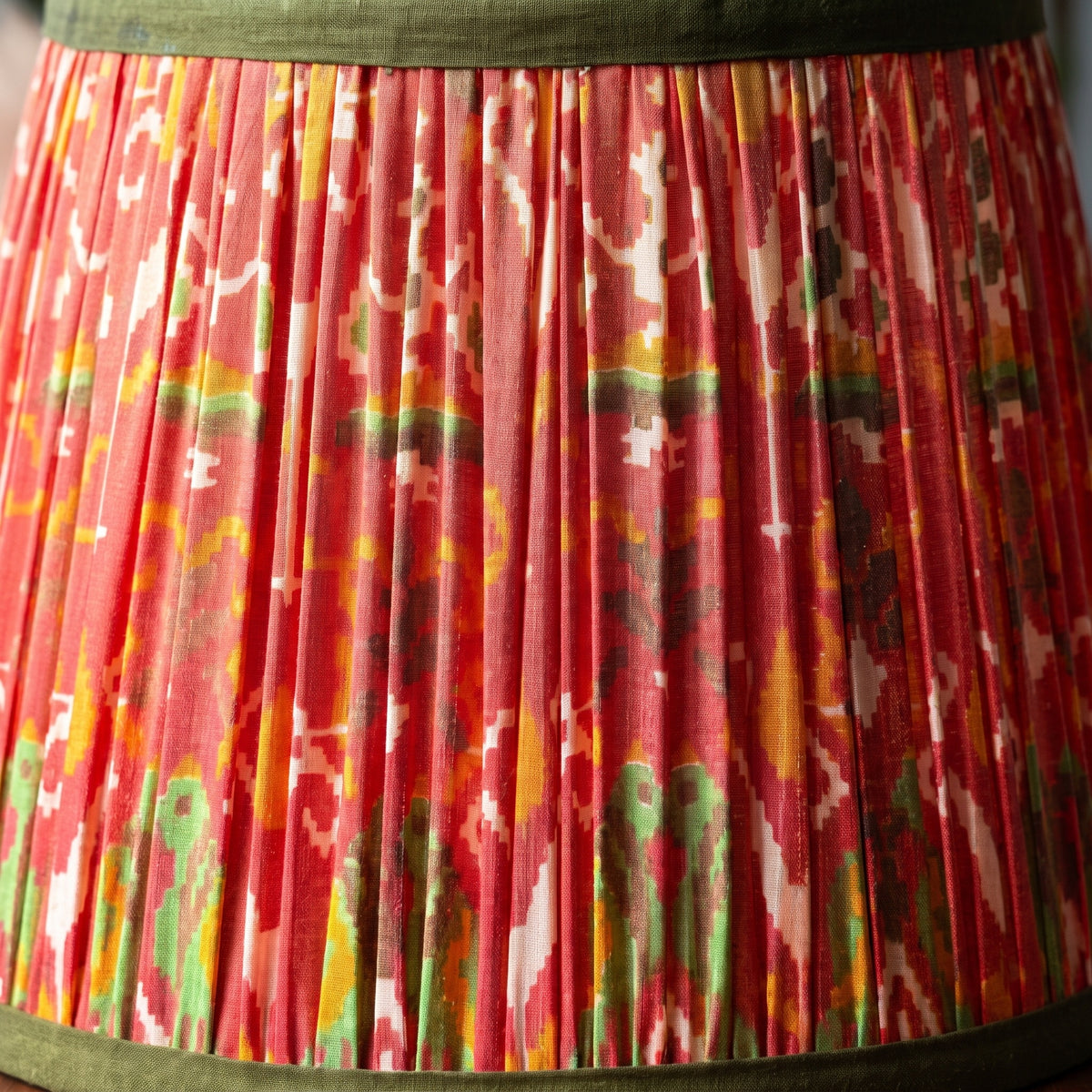 Quiet Grove Luxury Handmade Pleated Cotton UNO Lampshade