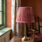 Lotus Drift Luxury Handmade Pleated Cotton UNO Lampshade
