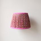 Lotus Drift Luxury Handmade Pleated Cotton UNO Lampshade