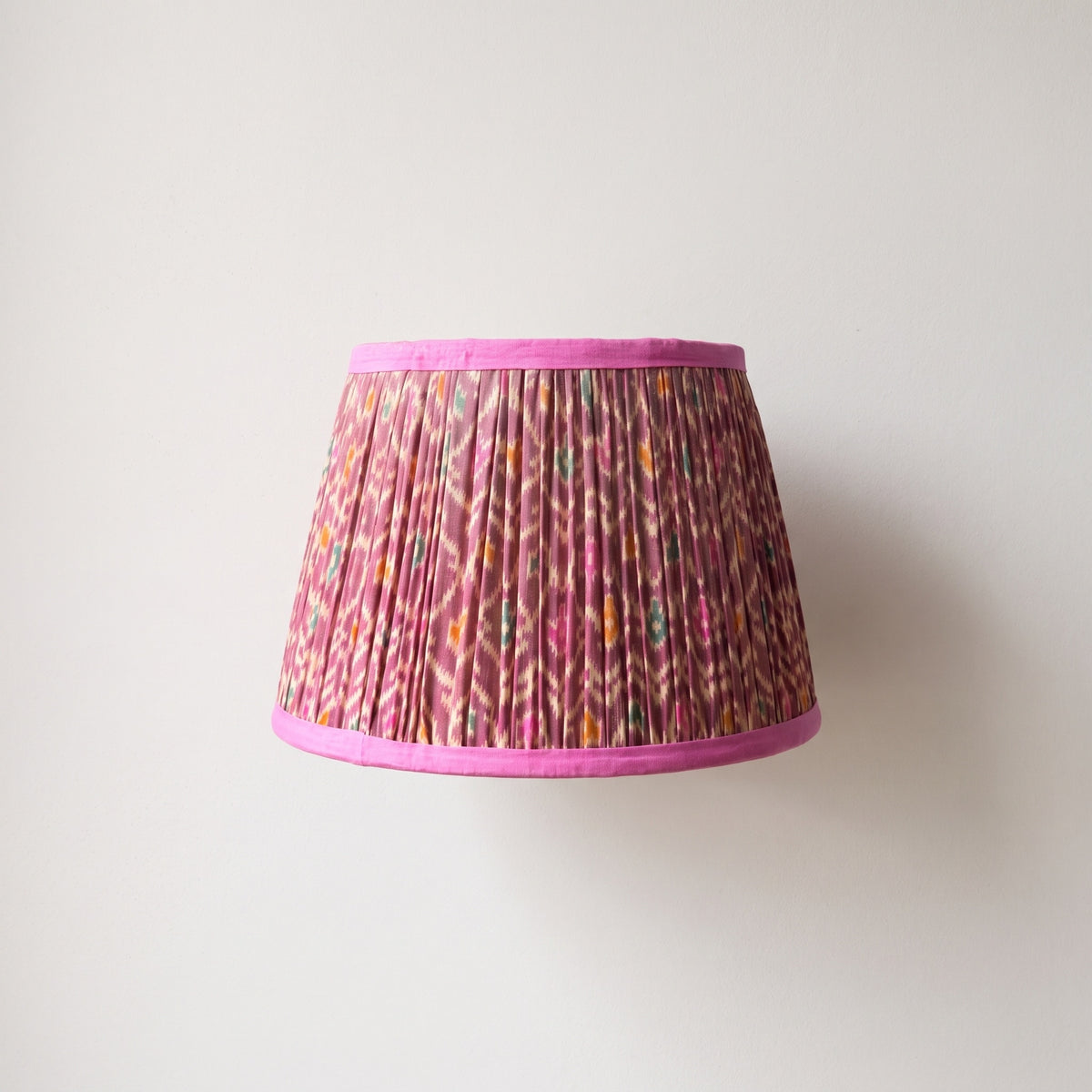 Lotus Drift Luxury Handmade Pleated Cotton UNO Lampshade