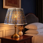 Petal Meadow Luxury Handmade Pleated Cotton UNO Lampshade