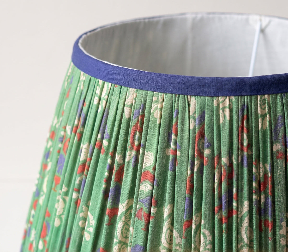 Sylvan Meadow Luxury Handmade Pleated Cotton UNO Lampshade