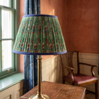 Sylvan Meadow Luxury Handmade Pleated Cotton UNO Lampshade
