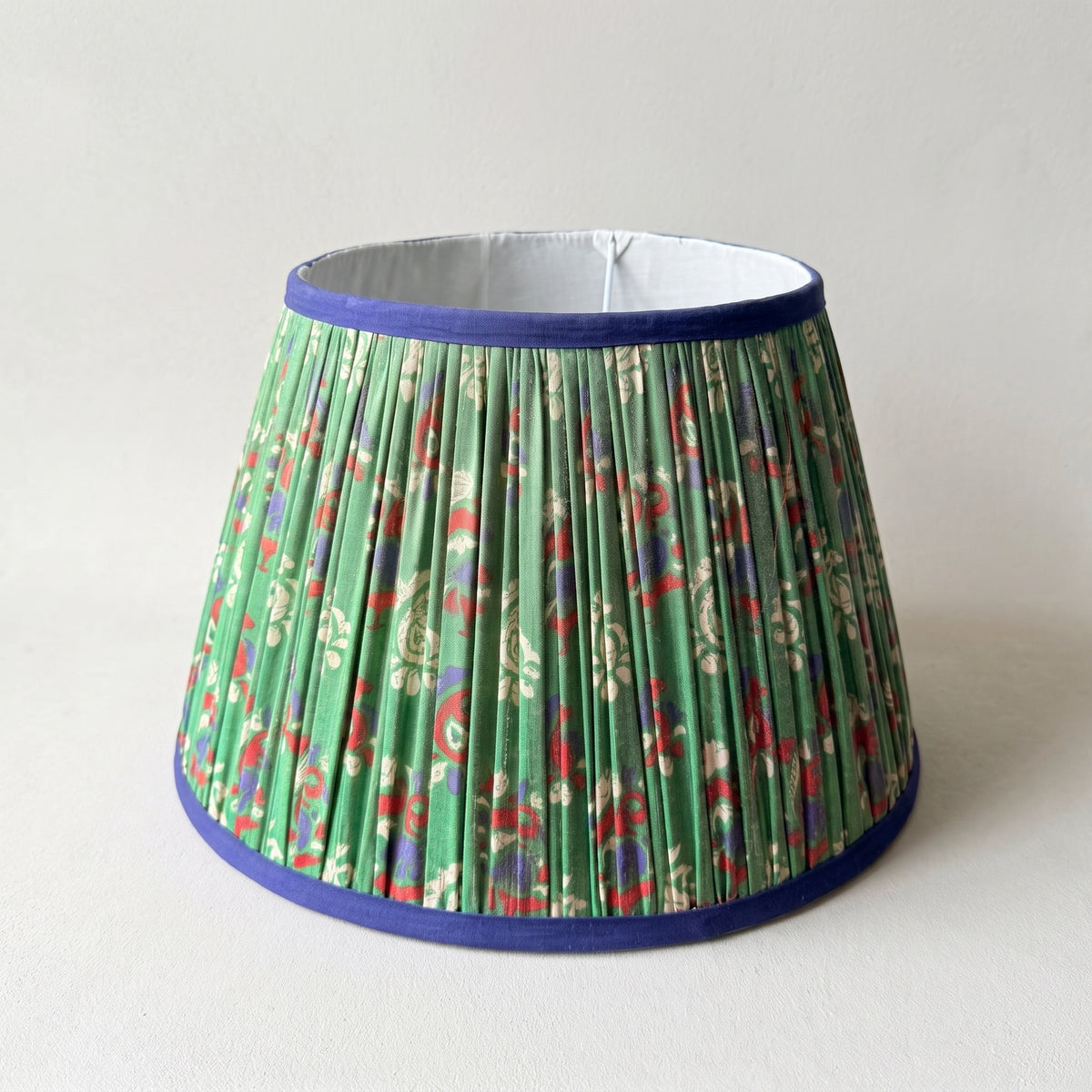 Sylvan Meadow Luxury Handmade Pleated Cotton UNO Lampshade