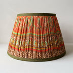 Cedar Path Luxury Handmade Pleated Cotton UNO Lampshade