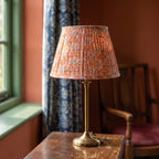 Prairie Bloom Luxury Handmade Pleated Cotton UNO Lampshade