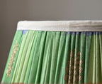 Twilight Meadow Luxury Handmade Pleated Cotton UNO Lampshade