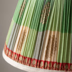 Twilight Meadow Luxury Handmade Pleated Cotton UNO Lampshade