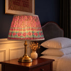 River Stone Luxury Handmade Pleated Cotton UNO Lampshade
