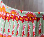 Forest Trail Luxury Handmade Pleated Cotton UNO Lampshade