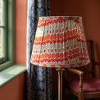Forest Trail Luxury Handmade Pleated Cotton UNO Lampshade